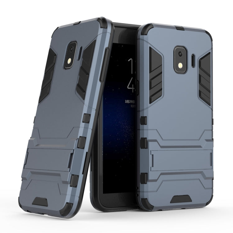 Shockproof PC + TPU Case for Galaxy J2 Core, with Holder, Galaxy J2 Core, For Samsung Galaxy J2 Core