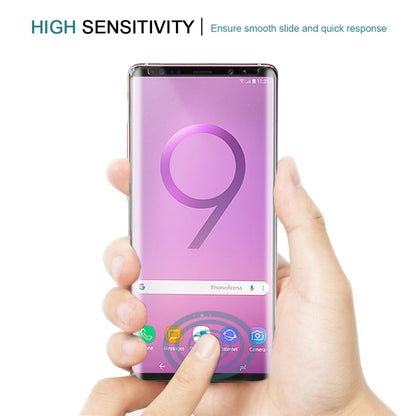 25 PCS Case Friendly Edge Glue Tempered Glass Film for Galaxy Note 9, For Galaxy Note 9 （25 PCS）