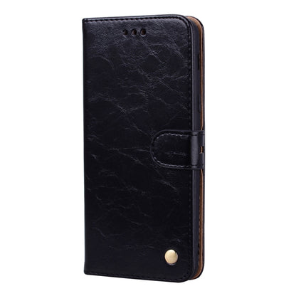 Business Style Oil Wax Texture Horizontal Flip Leather Case for Galaxy A6 Plus (2018), with Holder & Card Slots & Wallet, For Galaxy A6 Plus (2018)