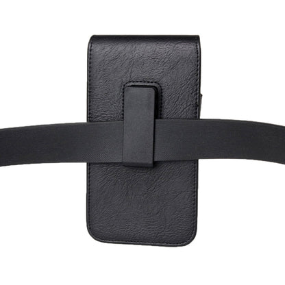 For Galaxy S7 / G930 & S6 / G920 & S6 Edge / G925 Classical Style Elephant Texture Vertical Flip Leather Case Waist Bag with Card Solts & Rrotatable Back Splint Size: 15.5 x 8.2 cm