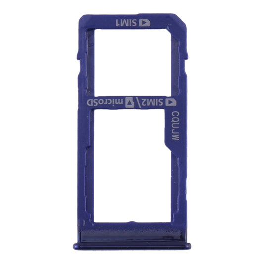 For Samsung Galaxy A60 SIM Card Tray + SIM Card Tray / Micro SD Card Tray, For Samsung Galaxy A60, For Samsung Galaxy A60 (Baby Blue)