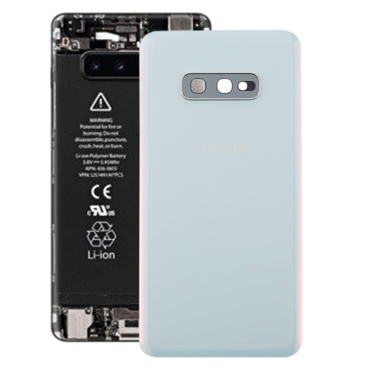 For Galaxy S10e Battery Back Cover with Camera Lens Frame, For Samsung Galaxy S10e（Lens）, For Galaxy S10e（with Lens）, For Galaxy S10e（with Lens）(Yellow), For Samsung Galaxy S10e(with Lens)