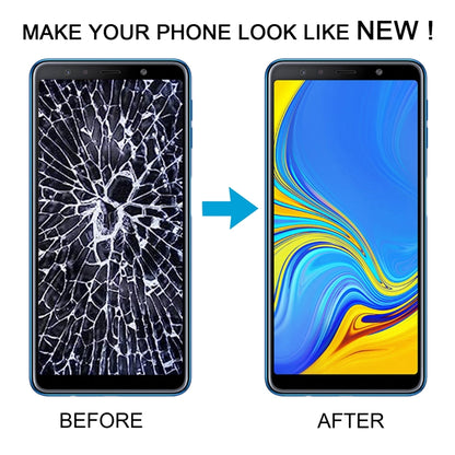 TFT Material LCD Screen and Digitizer Full Assembly With Frame for Samsung Galaxy A7 (2018) / SM-A750F, For Samsung Galaxy A7 (2018)(RU), For Samsung Galaxy A7 (2018) (TFT)
