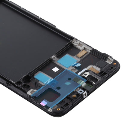 TFT Material LCD Screen and Digitizer Full Assembly With Frame for Samsung Galaxy A20 / SM-A205F(EU Version), For Samsung Galaxy A20 (TFT)
