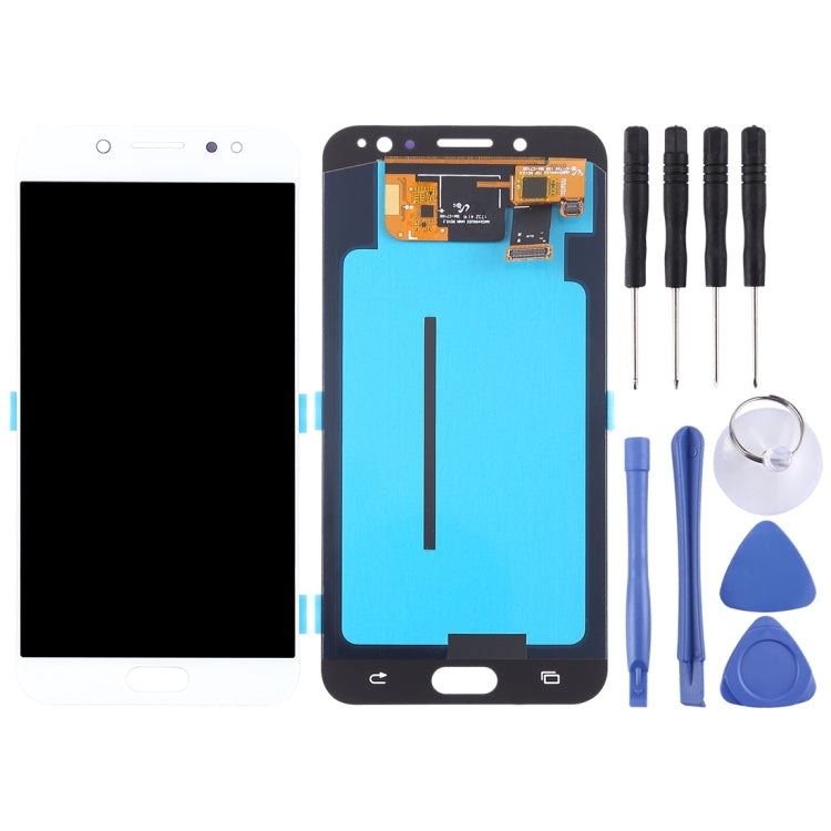 LCD Screen and Digitizer Full Assembly (OLED Material ) for Galaxy C8, C710F/DS, C7100, For Samsung Galaxy C8 (OLED)
