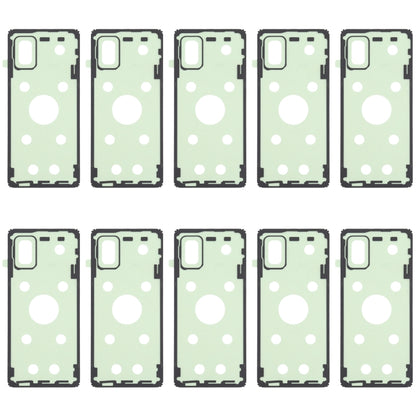 For Samsung Galaxy A71 10pcs Back Housing Cover Adhesive, For Samsung Galaxy A71