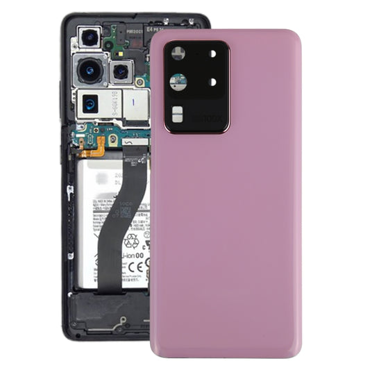 For Samsung Galaxy S20 Ultra Battery Back Cover with Camera Lens Frame, For Samsung Galaxy S20 Ultra(with Camera Cover)