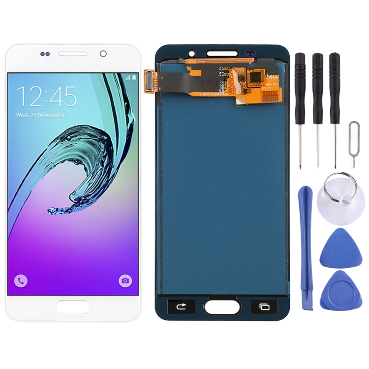 LCD Screen and Digitizer Full Assembly (TFT Material) for Galaxy A3 (2016), A310F, A310F/DS, A310M, A310M/DS, A310Y, For Galaxy A3 (2016) TFT, For Samsung Galaxy A3 (2016) TFT, For Galaxy A3 (2016) (TFT)