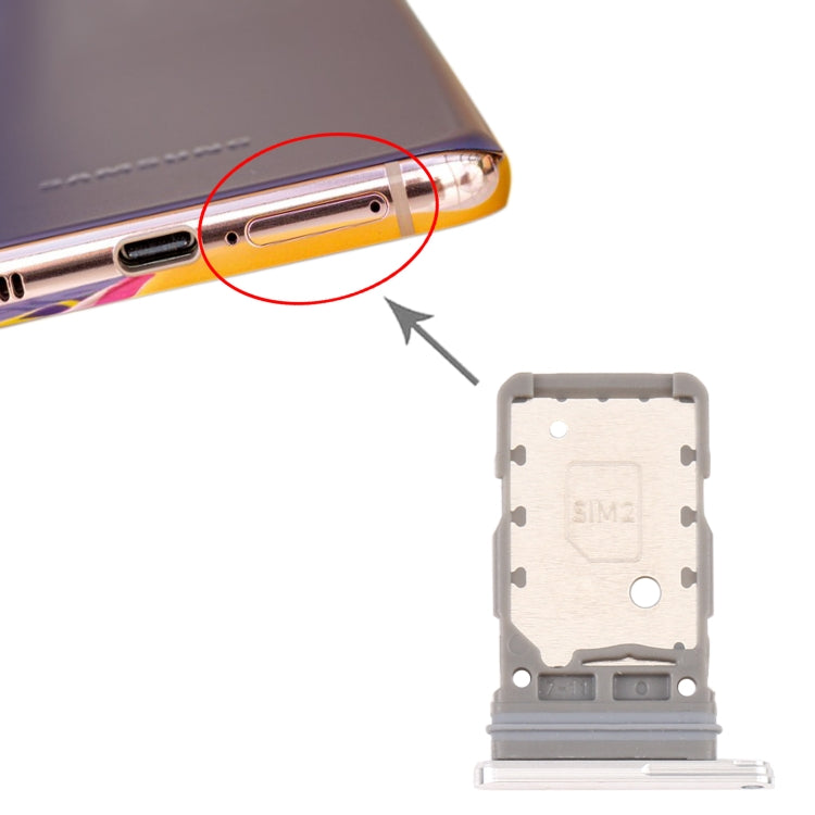For Samsung Galaxy S21 / S21+ / S21 Ultra SIM Card Tray + SIM Card Tray, For Samsung Galaxy S21 / S21+ / S21 Ultra