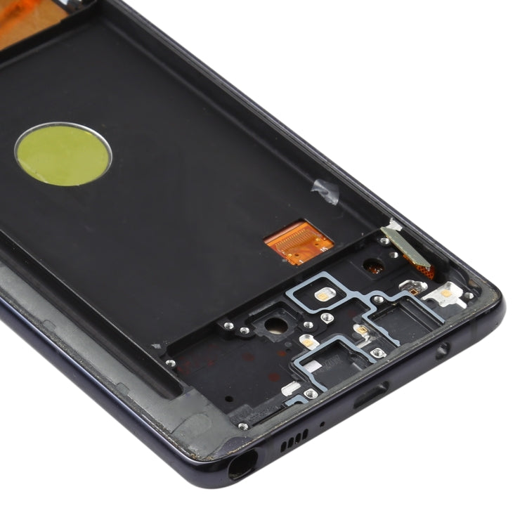 Original Super AMOLED Material LCD Screen and Digitizer Full Assembly With Frame for Samsung Galaxy Note10 Lite, For Samsung Galaxy Note10 Lite(Original)