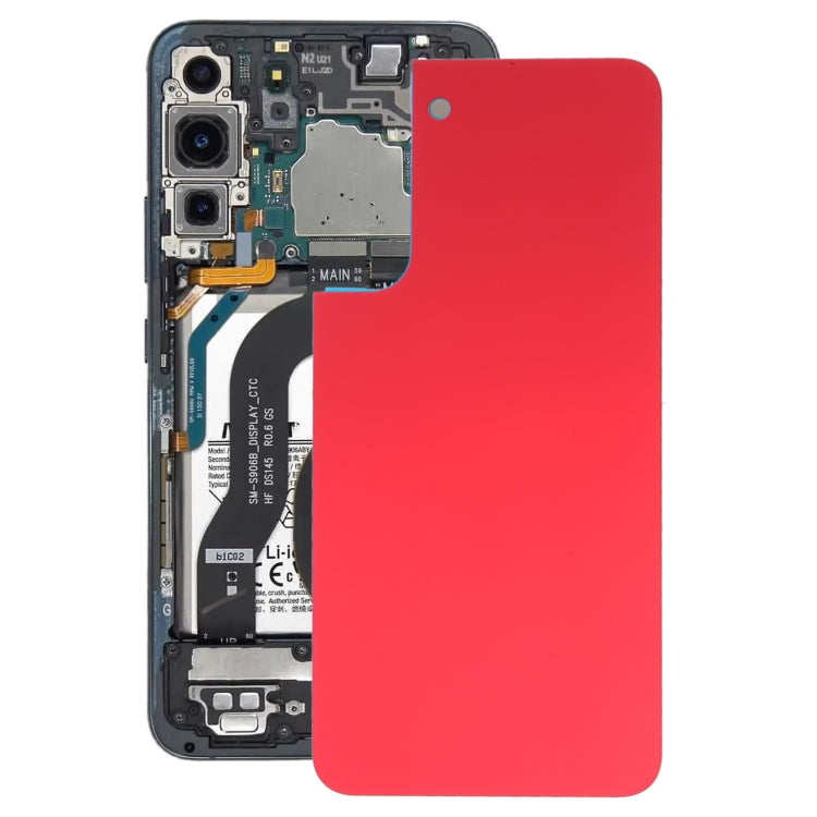 For Samsung Galaxy S22+ Battery Back Cover , For Samsung Galaxy S22+, For Samsung Galaxy S22+(Dark Red), For Samsung Galaxy S22+(Grey Green)