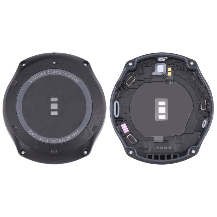 Rear Housing Cover with Glass Lens For Samsung Gear S3 Classic SM-R770, SM-R770 (Black)