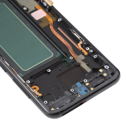 5.7 inch OLED LCD Screen For Samsung Galaxy S8 SM-G950 Digitizer Full Assembly with Frame, For Samsung Galaxy S8