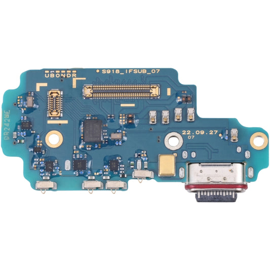 For Samsung Galaxy S23 Ultra 5G SM-S918U US Edition Original Charging Port Board, For Samsung Galaxy S23 Ultra 5G