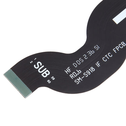 For Samsung Galaxy S23 Ultra SM-S918B Original Mainboard Connector Flex Cable, For Samsung Galaxy S23 Ultra