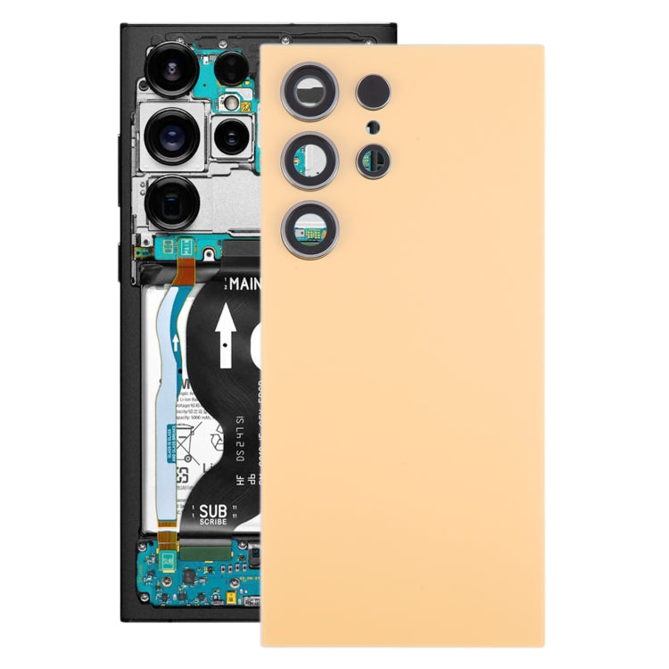 For Samsung Galaxy S24 Ultra SM-S928B OEM Battery Back Cover with Camera Lens Cover, For Samsung Galaxy S24 Ultra(with Camera Lens Frame), For Samsung Galaxy S24 Ultra(with Camera Lens)