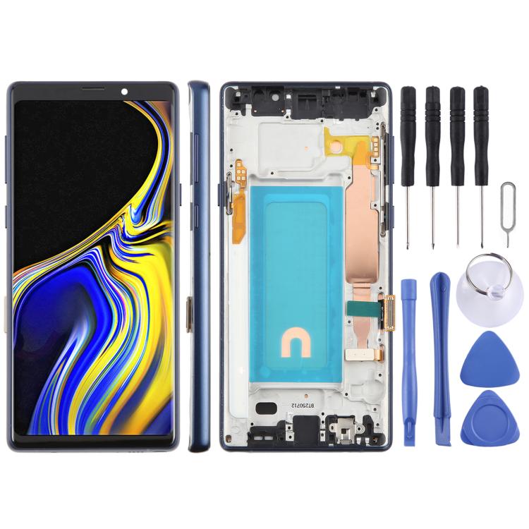 For Samsung Galaxy Note9 SM-N960F 6.33 inch TFT LCD Screen Digitizer Full Assembly with Frame, For Samsung Galaxy Note9 SM-N960F 6.33 inch