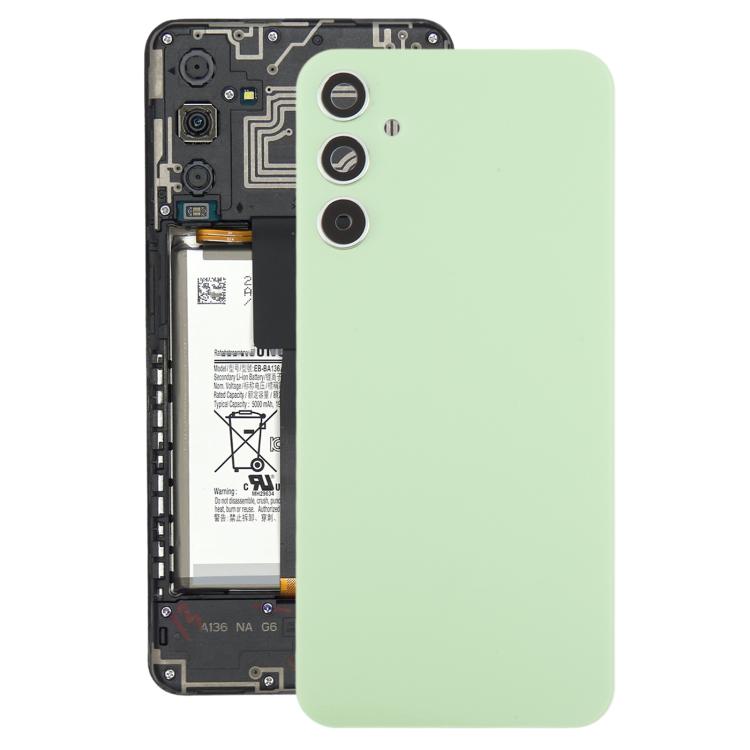 For Samsung Galaxy A34 SM-A346B Back Cover with Camera Lens Cover, For Samsung Galaxy A34