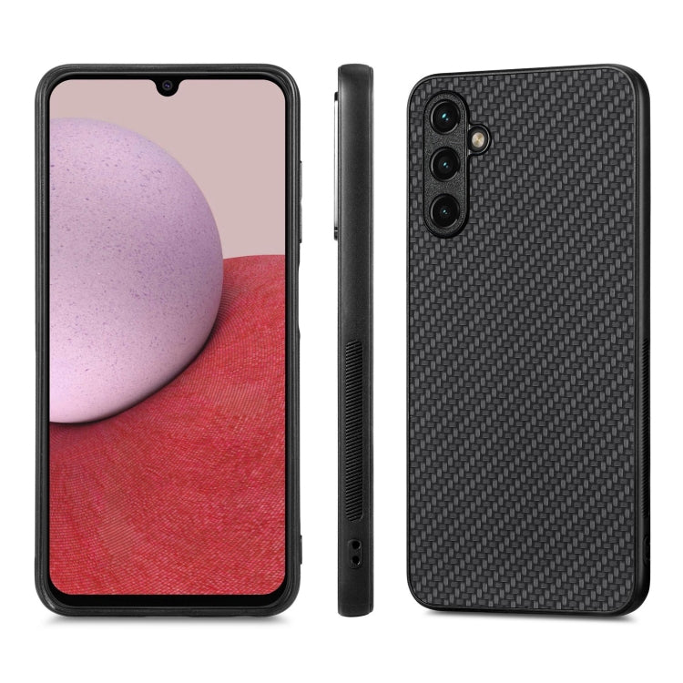 Carbon Fiber Texture Leather Back Cover Phone Case, For Samsung Galaxy A14 5G, For Samsung Galaxy A22 4G, For Samsung Galaxy A22 5G, For Samsung Galaxy A32 5G, For Samsung Galaxy A51 5G, For Samsung Galaxy A54 5G