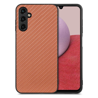 Carbon Fiber Texture Leather Back Cover Phone Case, For Samsung Galaxy A14 5G, For Samsung Galaxy A22 4G, For Samsung Galaxy A22 5G, For Samsung Galaxy A32 5G, For Samsung Galaxy A51 5G, For Samsung Galaxy A54 5G