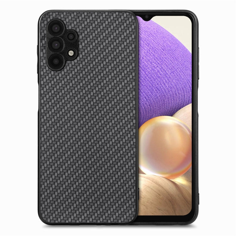 Carbon Fiber Texture Leather Back Cover Phone Case, For Samsung Galaxy A14 5G, For Samsung Galaxy A22 4G, For Samsung Galaxy A22 5G, For Samsung Galaxy A32 5G, For Samsung Galaxy A51 5G, For Samsung Galaxy A54 5G