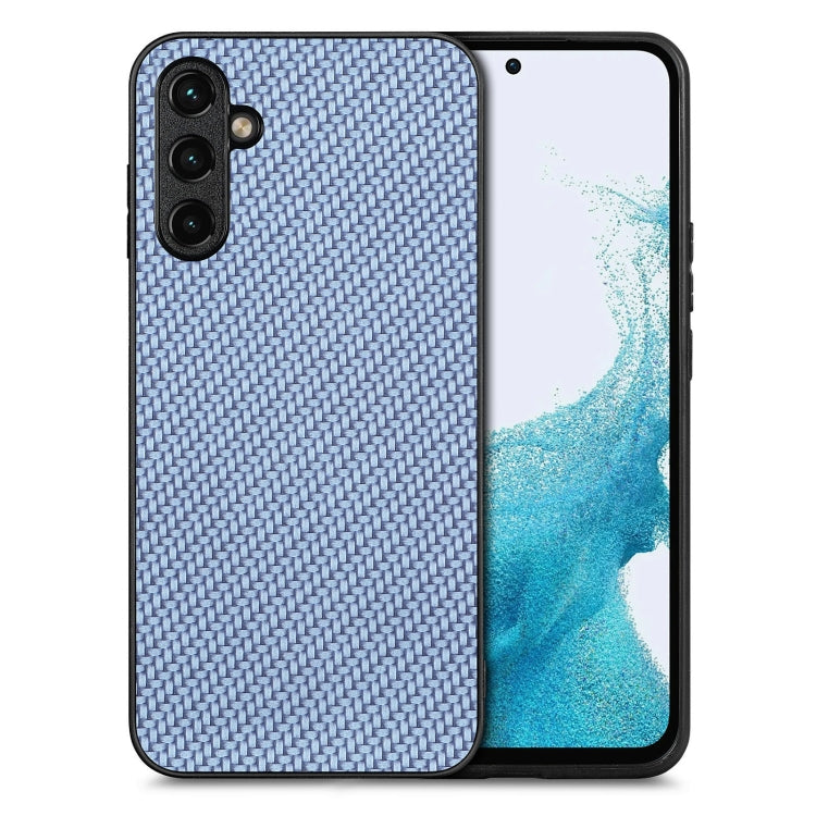 Carbon Fiber Texture Leather Back Cover Phone Case, For Samsung Galaxy A14 5G, For Samsung Galaxy A22 4G, For Samsung Galaxy A22 5G, For Samsung Galaxy A32 5G, For Samsung Galaxy A51 5G, For Samsung Galaxy A54 5G