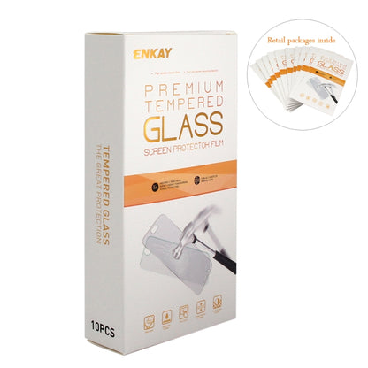 10 PCS ENKAY Hat-prince 0.26mm 9H 2.5D Curved Edge Tempered Glass Film for Samsung Galaxy A70, Galaxy A70