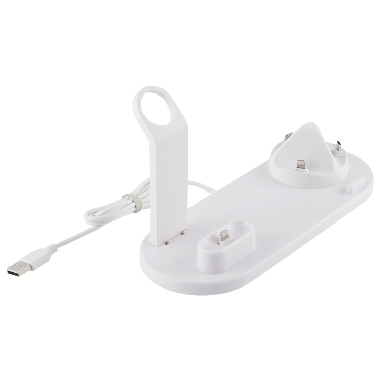 HQ-UD15 Rotatable Wireless Charging Base with Stand for Phones / iWatches / AirPods (Silver), Silver (with wireless charging), without Wireless Charging White, without Wireless Charging Black, White (with wireless charging)                             ...
