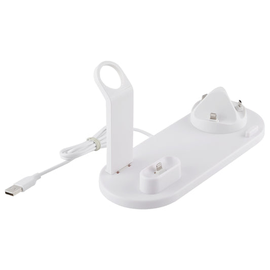 HQ-UD15 Rotatable Wireless Charging Base with Stand for Phones / iWatches / AirPods (Silver), Silver (with wireless charging), without Wireless Charging White, without Wireless Charging Black, White (with wireless charging)                             ...