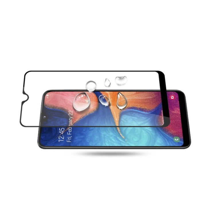 mocolo 0.33mm 9H 2.5D Full Glue Tempered Glass Film for Galaxy A20e (Black), Galaxy A20e