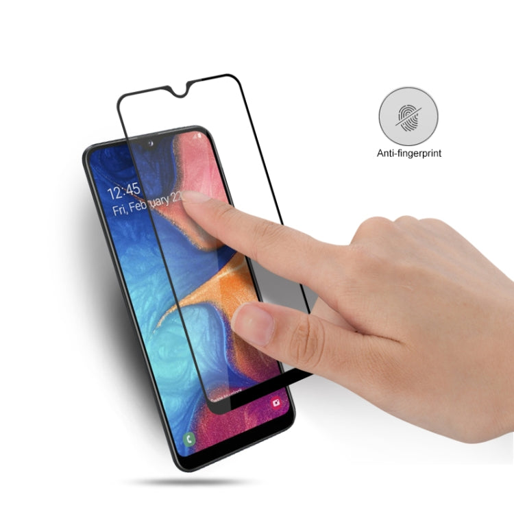 mocolo 0.33mm 9H 2.5D Full Glue Tempered Glass Film for Galaxy A20e (Black), Galaxy A20e