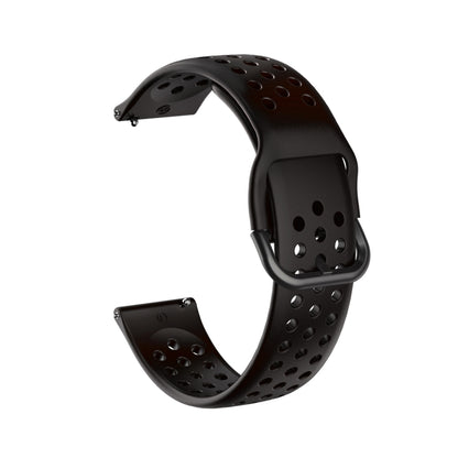 20mm For Huami Amazfit GTS / Samsung Galaxy Watch Active 2 / Huawei Watch GT2 42MM Breathable Porous Strap with Inner Buckle