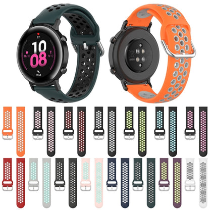 20mm For Huami Amazfit GTS / Samsung Galaxy Watch Active 2 / Huawei Watch GT2 42MM Fashion Inner Buckle Silicone Strap
