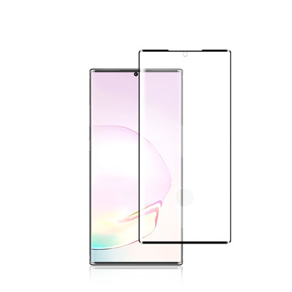 For Samsung Galaxy Note20 5G mocolo 0.33mm 9H 3D Curved Full Screen Tempered Glass Film, Fingerprint Unlock Support
