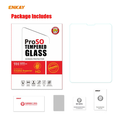 For iPad Pro 11 2020 / 2018 ENKAY Hat-Prince 0.33mm 9H Surface Hardness 2.5D Explosion-proof Tempered Glass Protector, For iPad Pro 11 2022 / 2021 / 2020 / 2018(1pc)