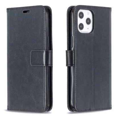 For iPhone 12 Pro Max Crazy Horse Texture Horizontal Flip Leather Case with Holder & Card Slots & Wallet & Photo Frame, For iPhone 12 Pro Max