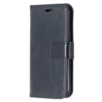 For iPhone 12 Crazy Horse Texture Horizontal Flip Leather Case with Holder & Card Slots & Wallet & Photo Frame, For iPhone 12 mini