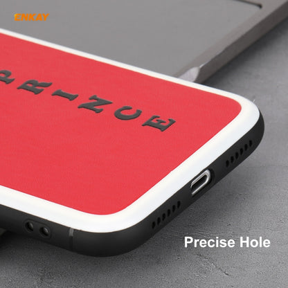 For iPhone 11 Hat-Prince ENKAY ENK-PC046 Cartoon Series PU Leather + PC Hard Slim Case Shockproof Cover, For iPhone 11