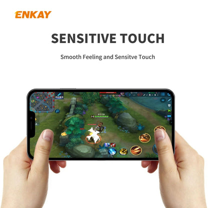 ENKAY Hat-Prince 0.26mm 9H 2.5D Curved Edge Explosion-proof Tempered Glass Film, For iPhone 12 mini, For iPhone 12 / 12 Pro, For iPhone 12 Pro Max