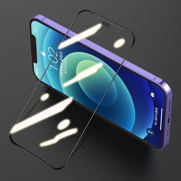 ENKAY Hat-Prince Full Glue 0.26mm 9H 2.5D Tempered Glass Full Coverage Film, For iPhone 12 mini, For iPhone 12 / 12 Pro, For iPhone 12 Pro Max