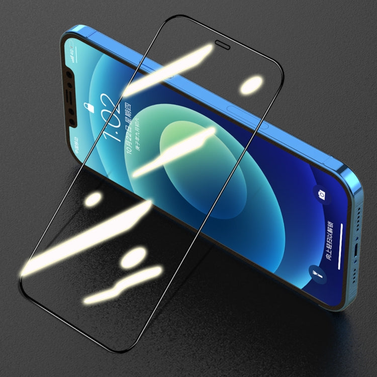 ENKAY Hat-Prince Full Glue 0.26mm 9H 2.5D Tempered Glass Full Coverage Film, For iPhone 12 mini, For iPhone 12 / 12 Pro, For iPhone 12 Pro Max