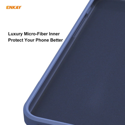 For iPhone 12 Pro Hat-Prince ENKAY ENK-PC069 Liquid Silicone Straight Edge Shockproof Protective Case, For iPhone 12 Pro