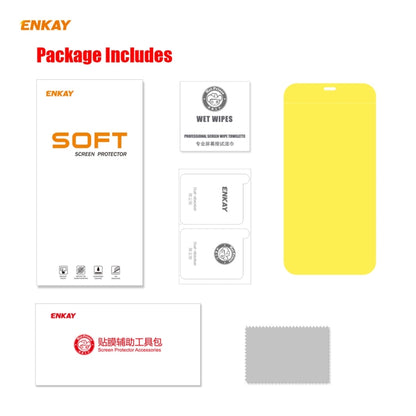 ENKAY Hat-Prince 0.1mm 3D Full Screen Protector Explosion-proof Hydrogel Film, For iPhone 12 mini, For iPhone 12 / 12 Pro, For iPhone 12 Pro Max