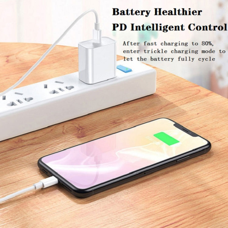 PD 20W Single USB-C / Type-C Port Travel Charger Power Adapter, US Plug, 20W US Plug