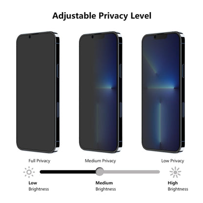 5 PCS ENKAY Hat-Prince Full Coverage Anti-drop Privacy Screen Protector Anti-spy Tempered Glass Film, For iPhone 13 mini(5pcs), For iPhone 13 / 13 Pro (5pcs), For iPhone 13 Pro Max(5pcs)