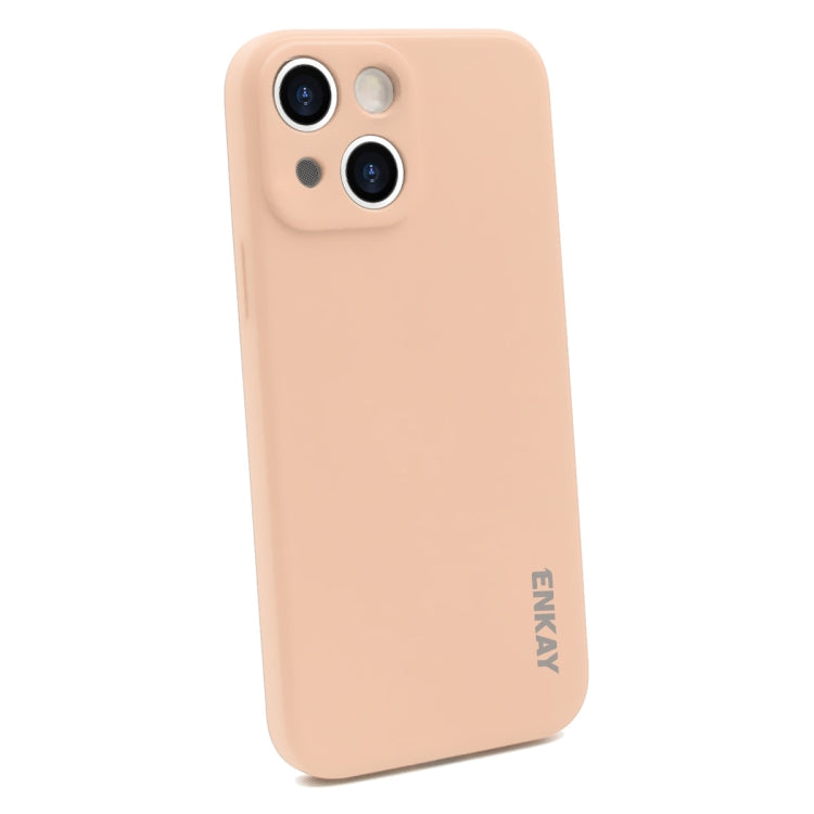 Hat-Prince ENKAY Liquid Silicone Shockproof Protective Case Cover  for iPhone 13, For iPhone 13