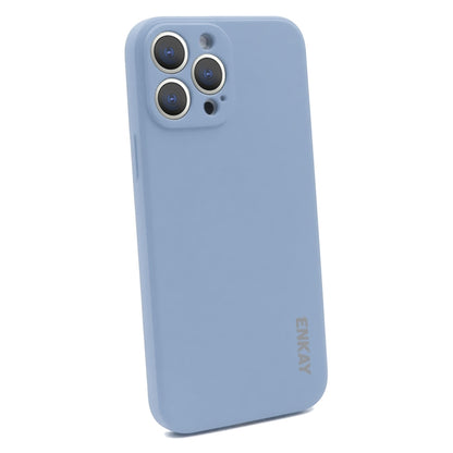 Hat-Prince ENKAY Liquid Silicone Shockproof Protective Case Cover for iPhone 13 Pro, For iPhone 13 Pro