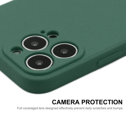 Hat-Prince ENKAY Liquid Silicone Shockproof Protective Case Drop Protection Cover + Full Coverage Tempered Glass Protector Film for iPhone 13 Pro, For iPhone 13 Pro