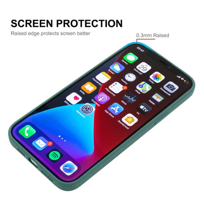Hat-Prince ENKAY Liquid Silicone Shockproof Protective Case Drop Protection Cover + Full Coverage Tempered Glass Protector Film for iPhone 13 Pro Max, For iPhone 13 Pro Max