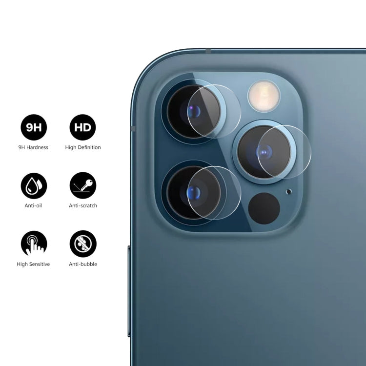 ENKAY Hat-Prince Case Friendly Tempered Glass Camera Lens Film Anti-Scratch Protector for iPhone 13 Pro / 13 Pro Max, 1 Set, 2 Set, 5 Set, 10 Set